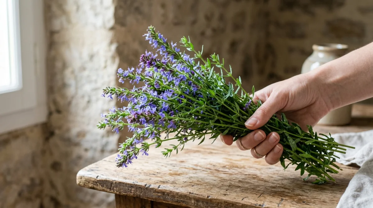 comment se purifier avec l'hysope selon la bible